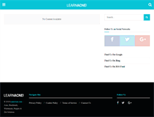 Tablet Screenshot of learnacne.com